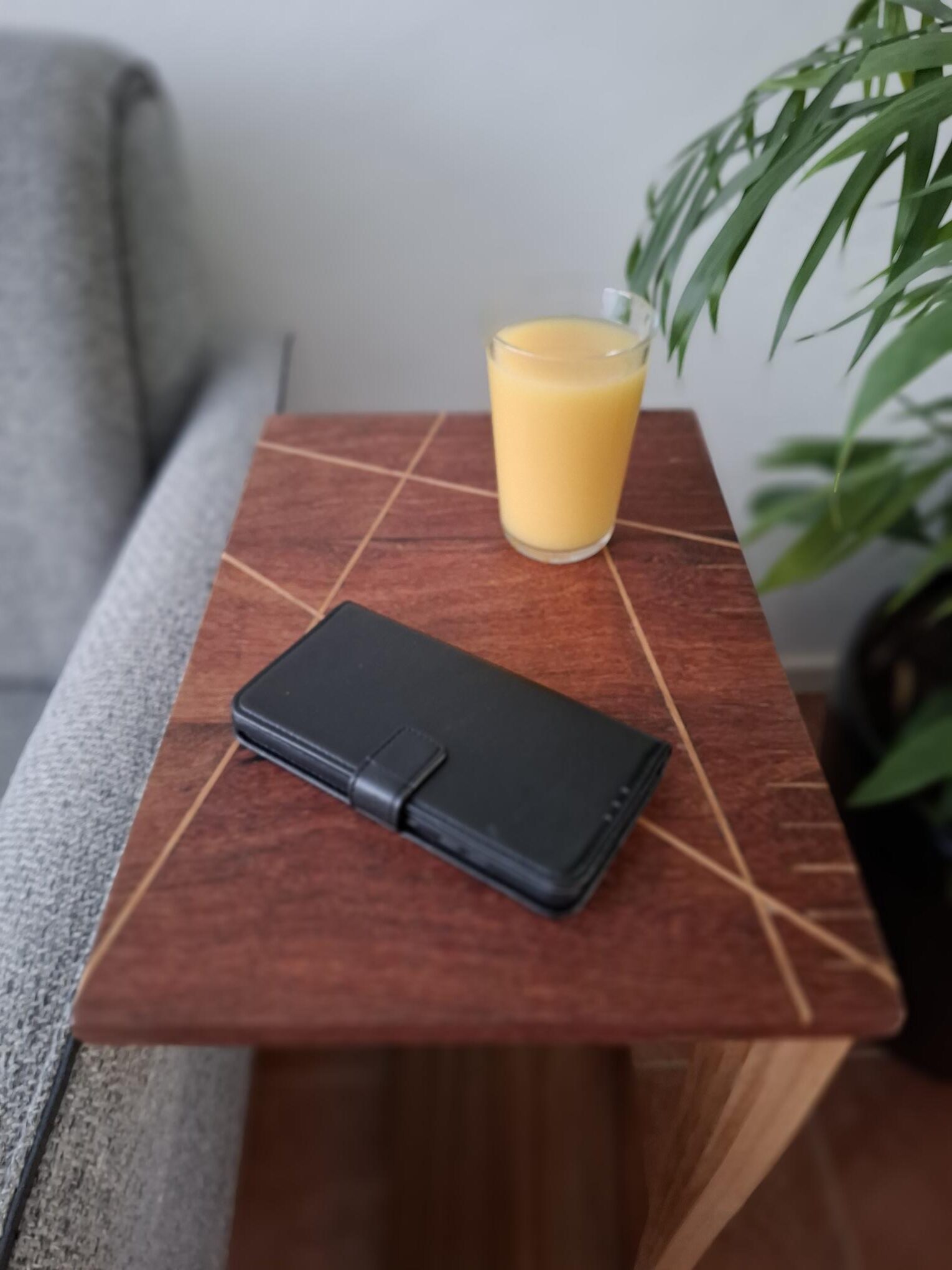 Tafel "gedragen op handen"